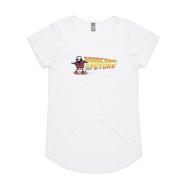 BAAACK TO THE FUTURE WOMENS TEE Thumbnail