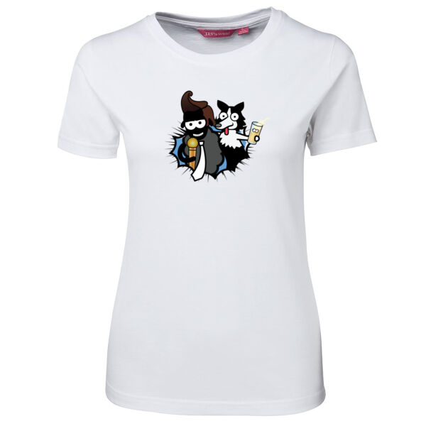 BAR WUNDER OPINION TRIVIA WOMENS TEE Thumbnail